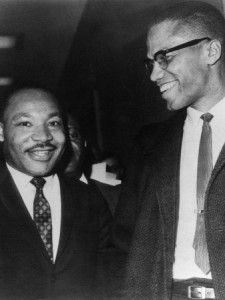 Martin Luther King Jr., and Malcolm X, 1964