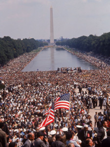 Crowd of over 200,000 Gathered Where Martin Luther King Delivered 