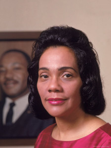 Coretta Scott King, Widow of Civil Rights Leader Martin Luther King, Jr