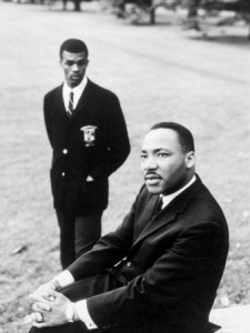 Dr. Martin Luther King Jr. Meeting with Student Leaders from All over the South