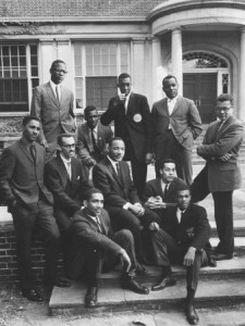 Dr. Martin Luther King Jr. Posing with Other African American Leaders