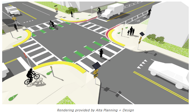 Screenshot-FIRST Green Bike Lanes in CHS