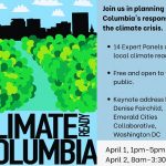 APRIL 3: "Climate-Ready Columbia" Conference