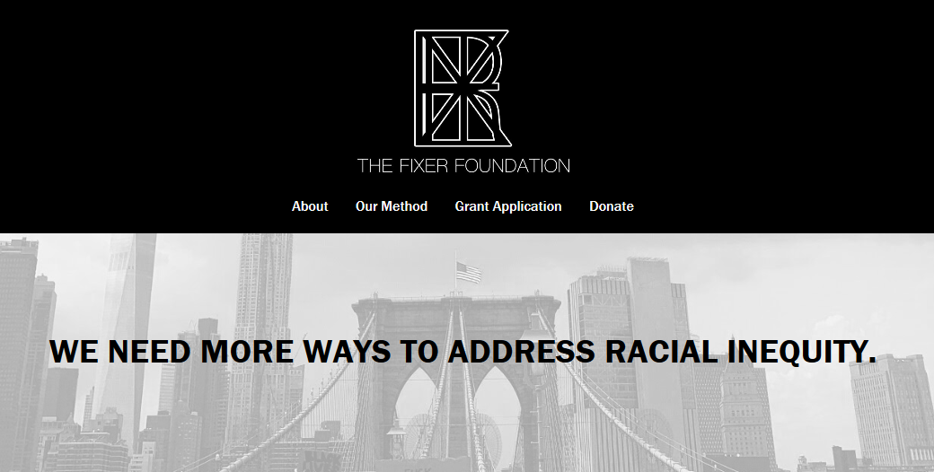 APPLY NOW: The Fixer Foundation for Black Led Nonprofits