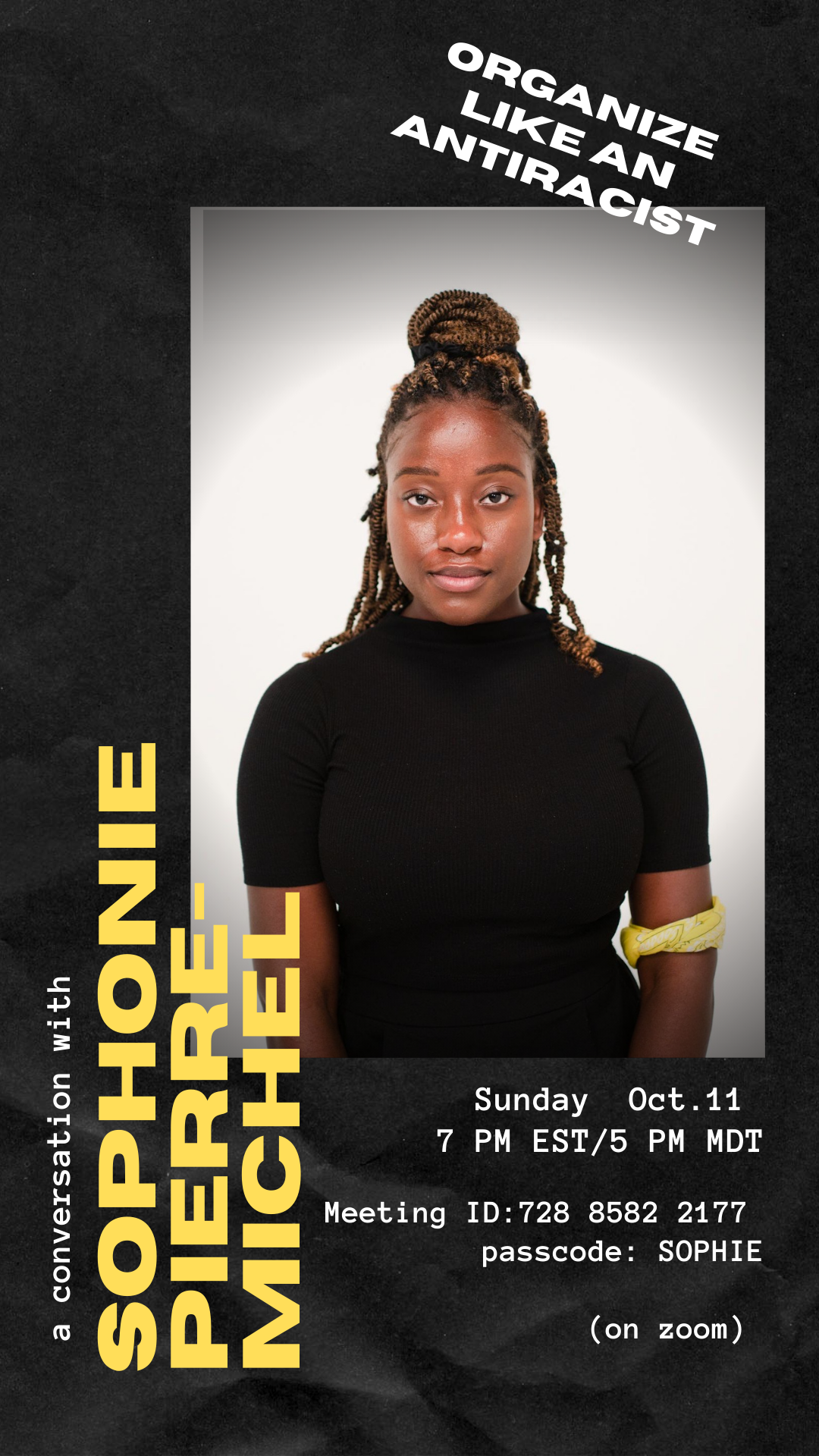 SUNDAY: Organize Like an Anti-Racist