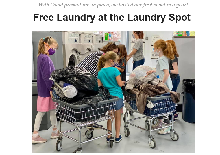 RECAP: Free Laundry Event Benefited Everyone