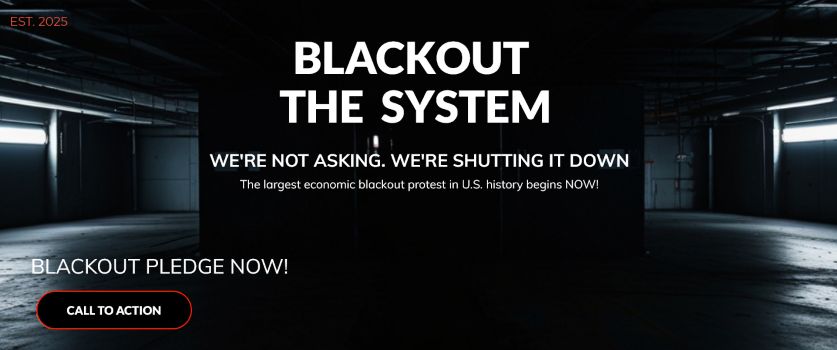 JOIN THE BLACK OUT NOW