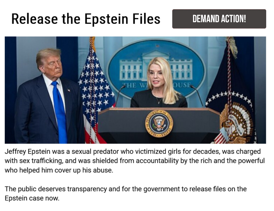 Release the Epstein Files-Demand-Action-Now